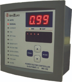 Bộ điều khiển hệ số công suất tự động loại Q-Automat/V MS-6Q&MS-12Q